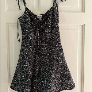 Princess Polly Black and White Patterned Dress